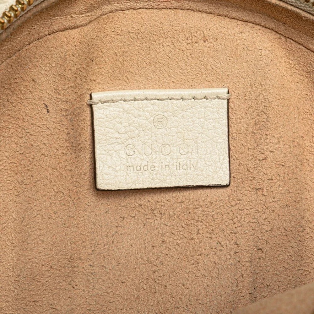 GUCCI Authentic Red Leather Shoulder Bag - Picture 8 of 10